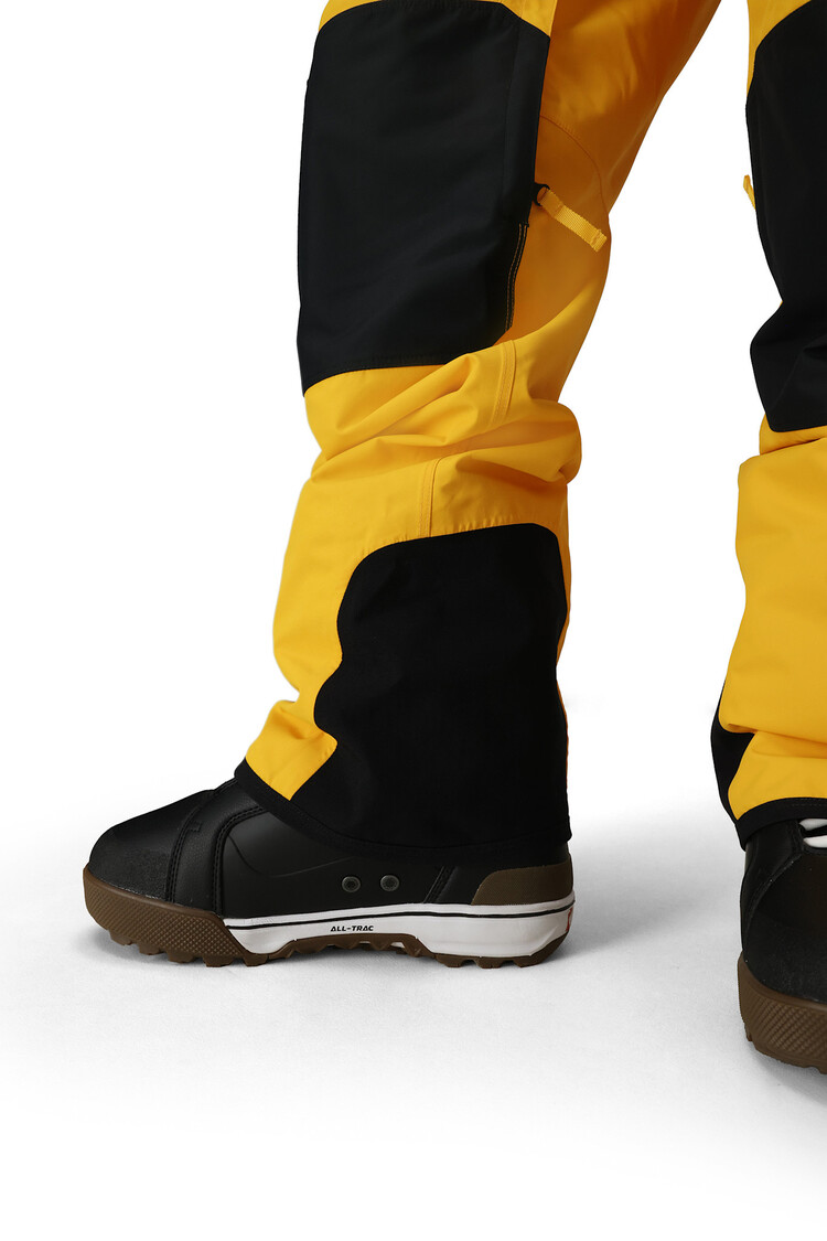 686 686 20K Hot Lap Shell Bib 2026 (Mens) | Yellow Gold Clrblk