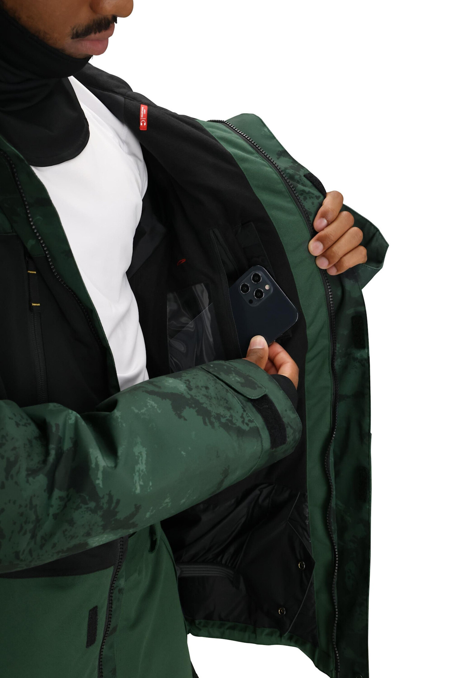 686 Geo Insulated Jacket 2026 (Mens) | Moss Green Clrblk - The