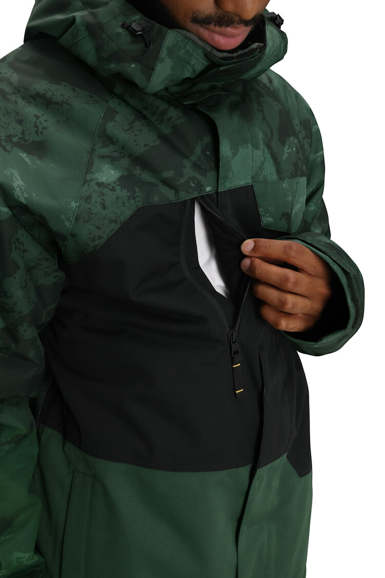 686 686 Geo Insulated Jacket 2026 (Mens) | Moss Green Clrblk