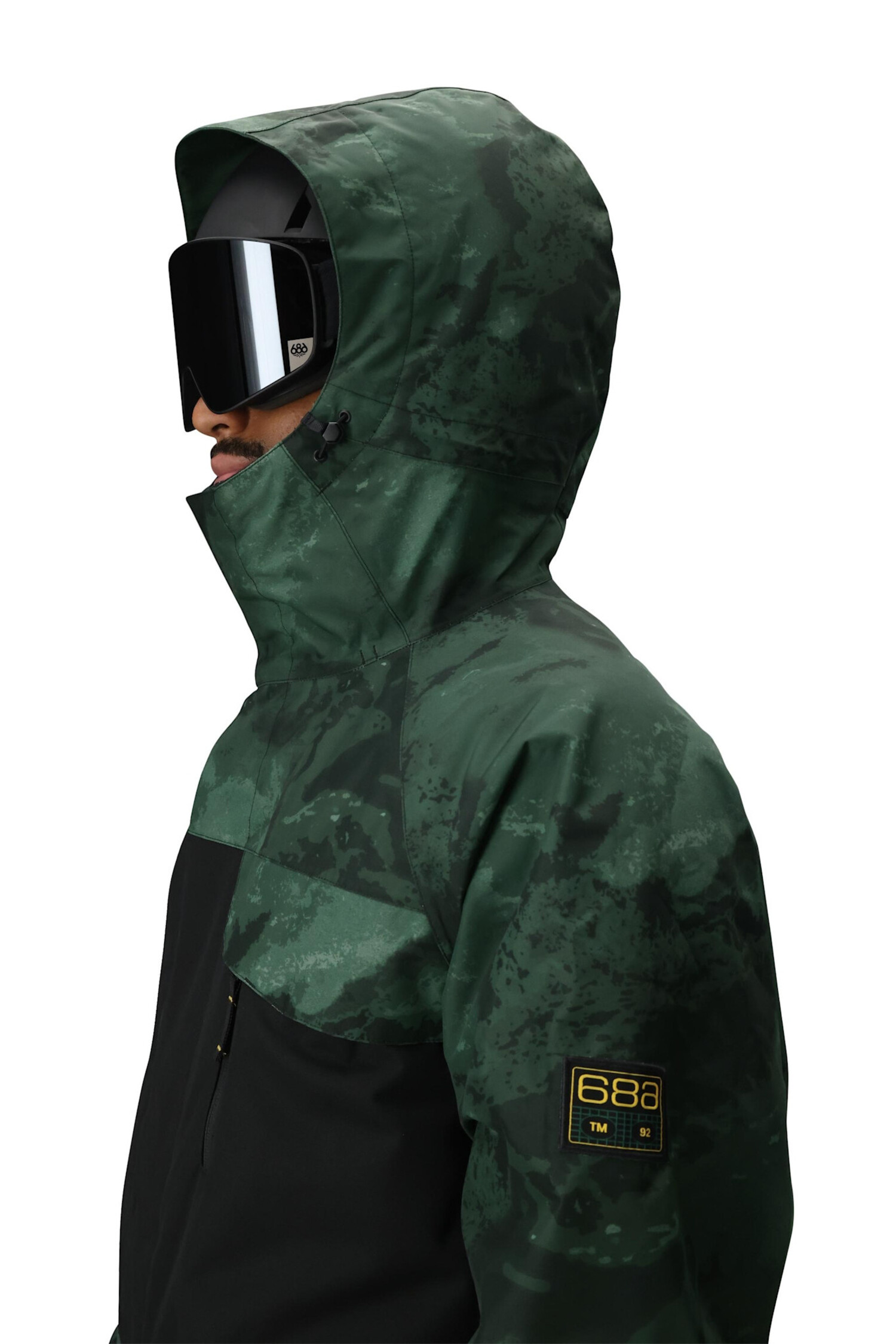 686 Geo Insulated Jacket 2026 (Mens) | Moss Green Clrblk - The