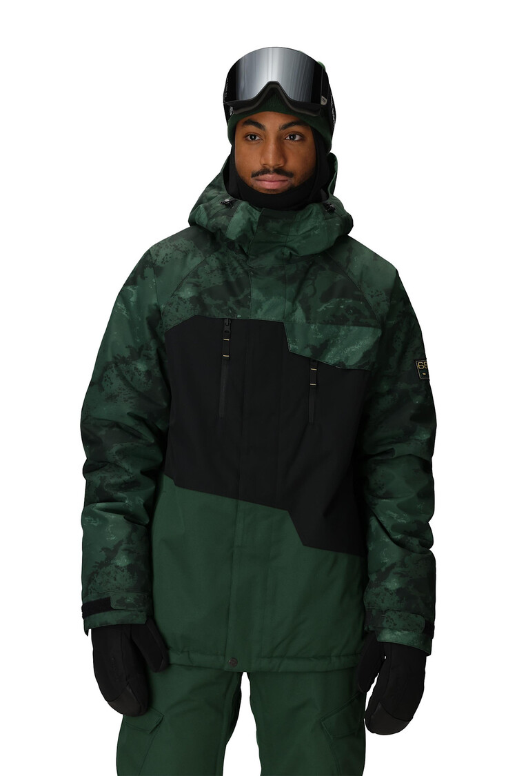 686 686 Geo Insulated Jacket 2026 (Mens) | Moss Green Clrblk