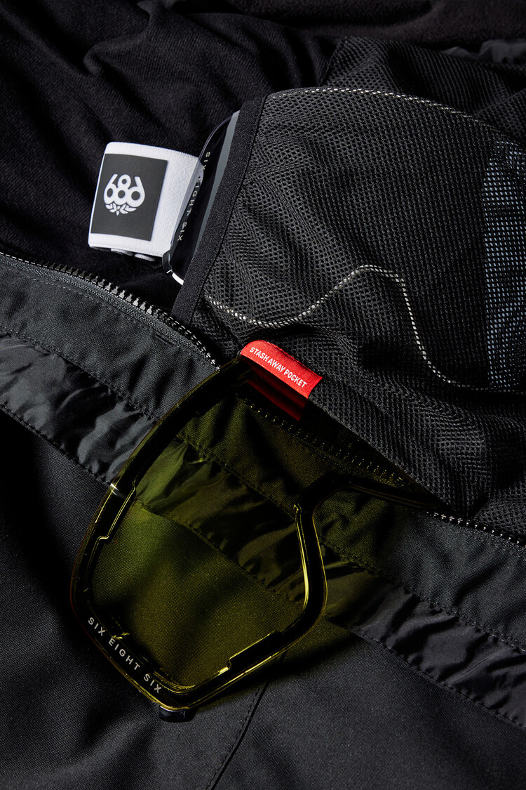 686 686 Geo Insulated Jacket 2026 (Mens) | Black Hemisphere