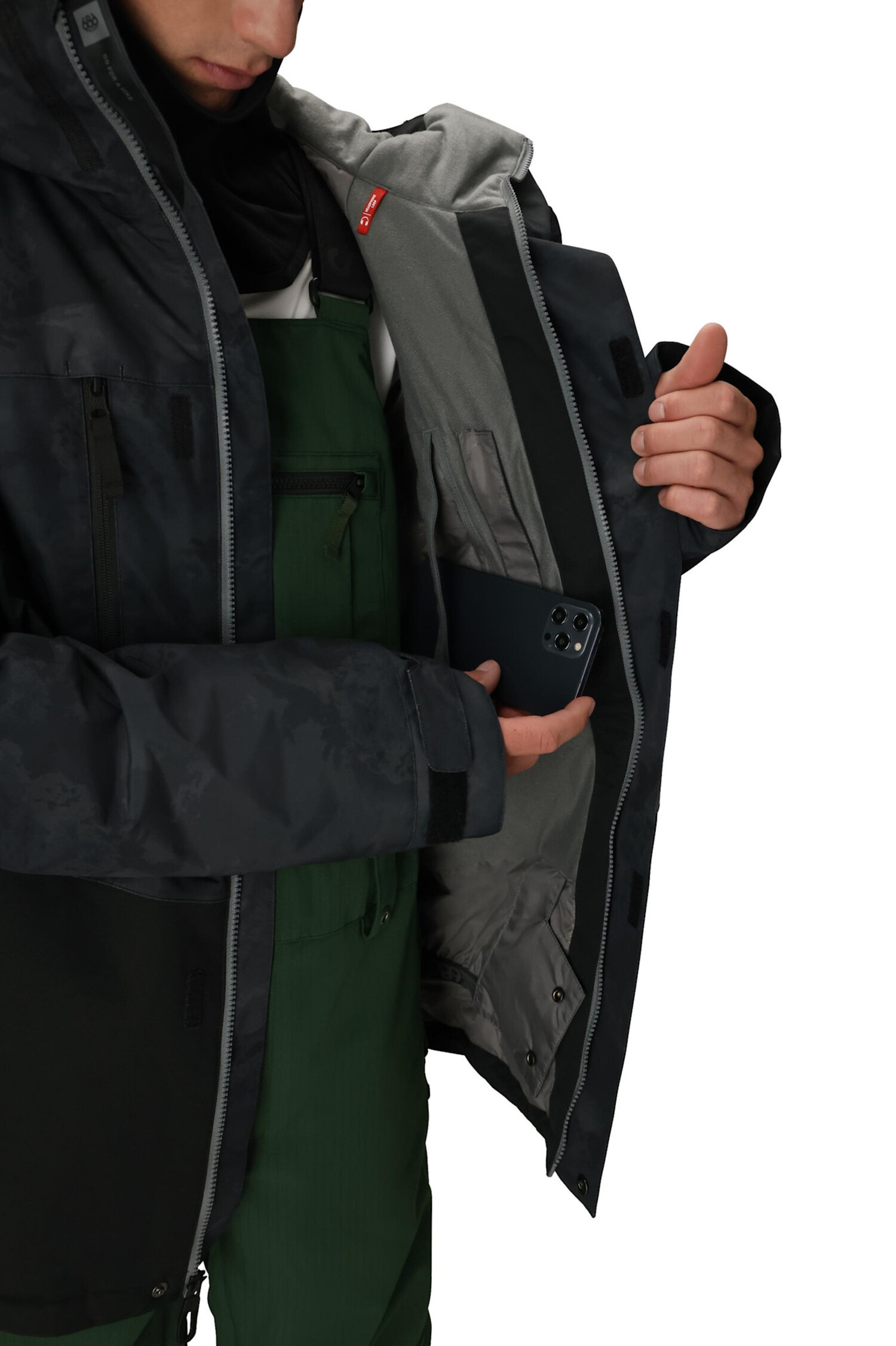 686 Geo Insulated Jacket 2026 (Mens) | Black Hemisphere - The Drop