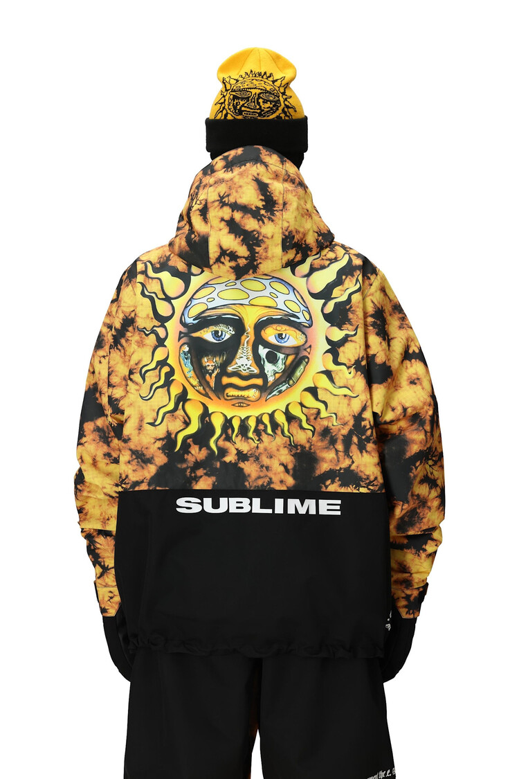 686 686 Sublime Shell Anorak 2026 (Mens) | Sublime Orange Tie Dye
