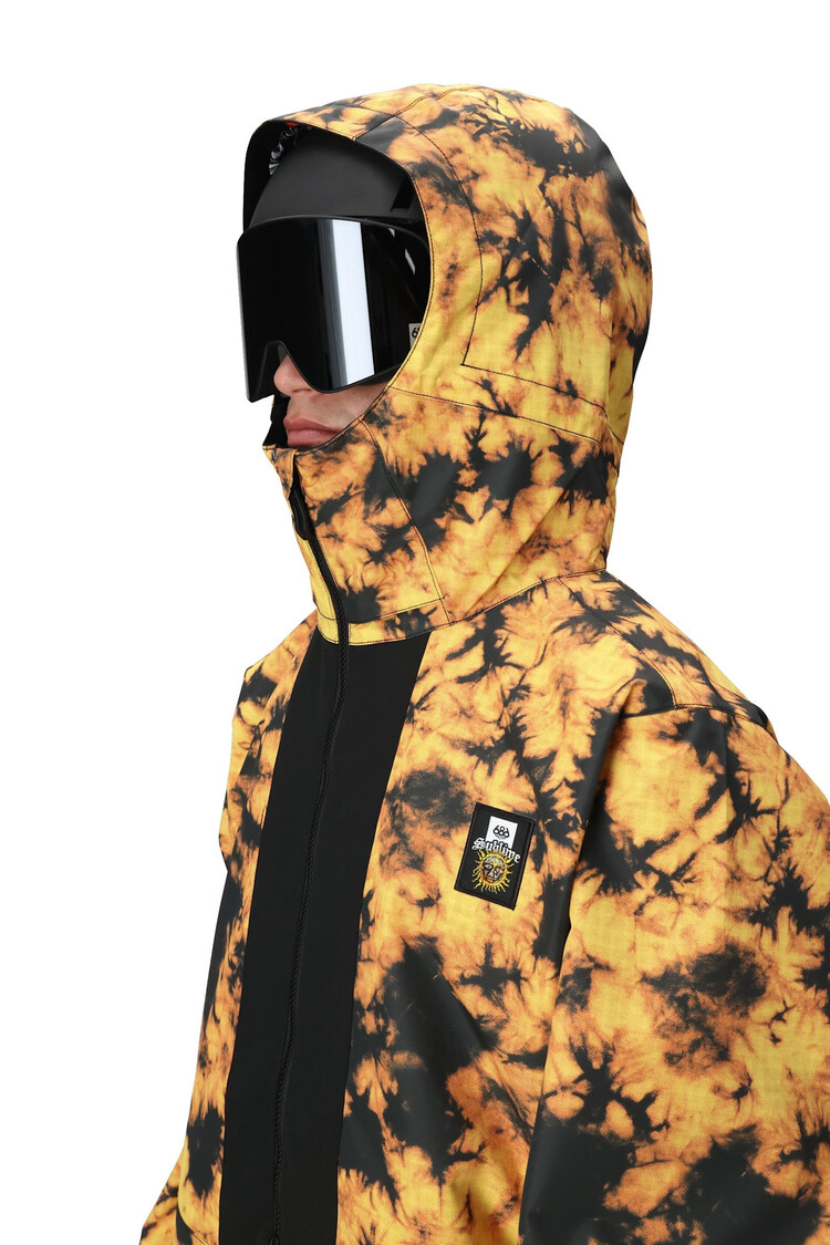 686 686 Sublime Shell Anorak 2026 (Mens) | Sublime Orange Tie Dye