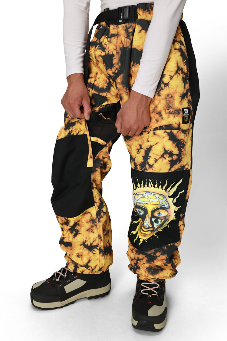 686 686 Sublime Shell Pants 2026 (Mens) | Sublime Orange Tie Dye