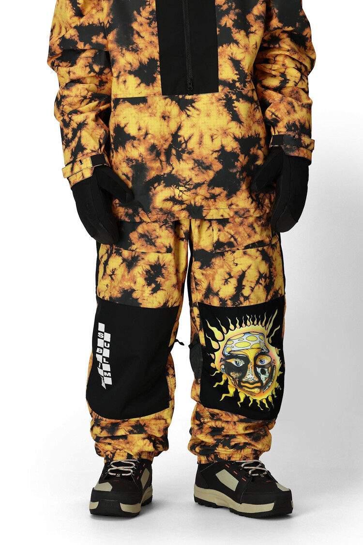 686 686 Sublime Shell Pants 2026 (Mens) | Sublime Orange Tie Dye