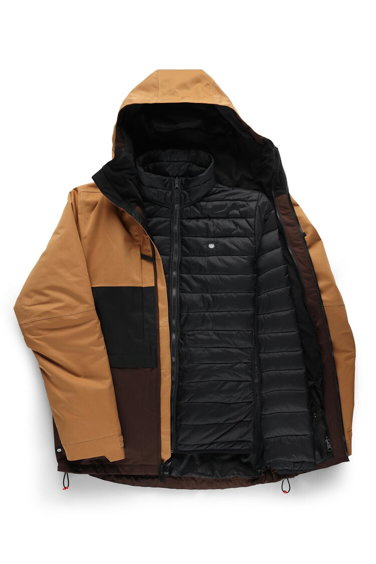 686 686 Smarty 3-In-1 Form Jacket 2026 (Mens) | Caramel Clrblk