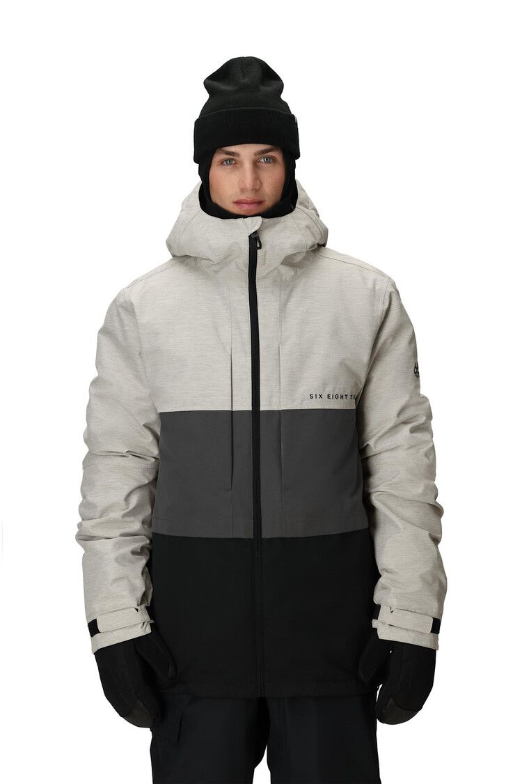 686 686 Smarty 3-In-1 Form Jacket 2026 (Mens) | White Heather Clrblk