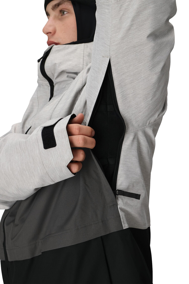 686 686 Smarty 3-In-1 Form Jacket 2026 (Mens) | White Heather Clrblk