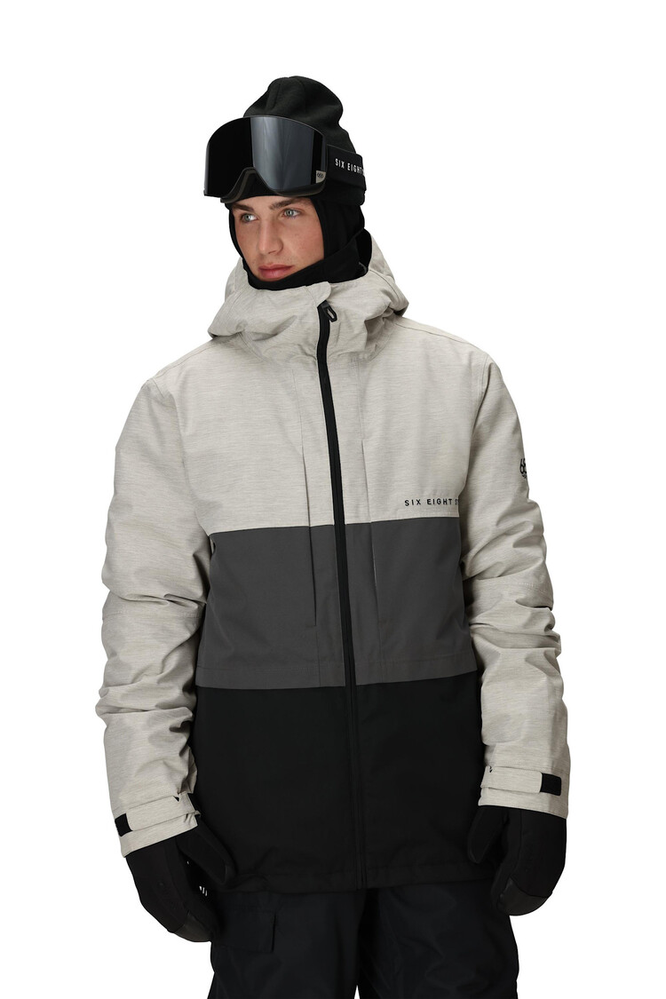 686 686 Smarty 3-In-1 Form Jacket 2026 (Mens) | White Heather Clrblk
