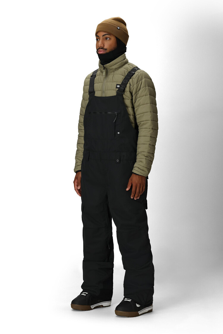 686 686 Hot Lap Insulated Bib 2027 (Mens) | Black