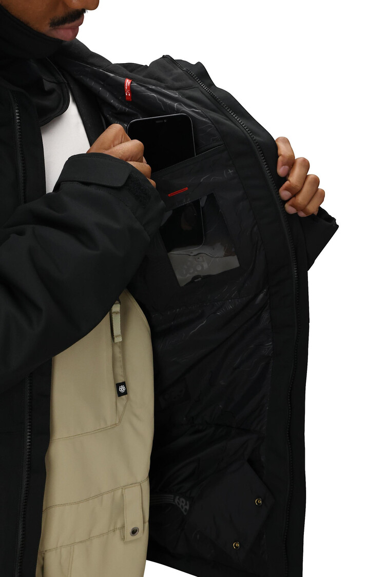 686 686 Foundation Insulated Jacket 2026 (Mens) | Black
