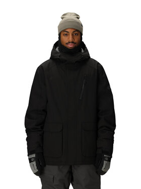 686 686 Nightline Insulated  Jacket 2026 (Mens) | Black Herringbone