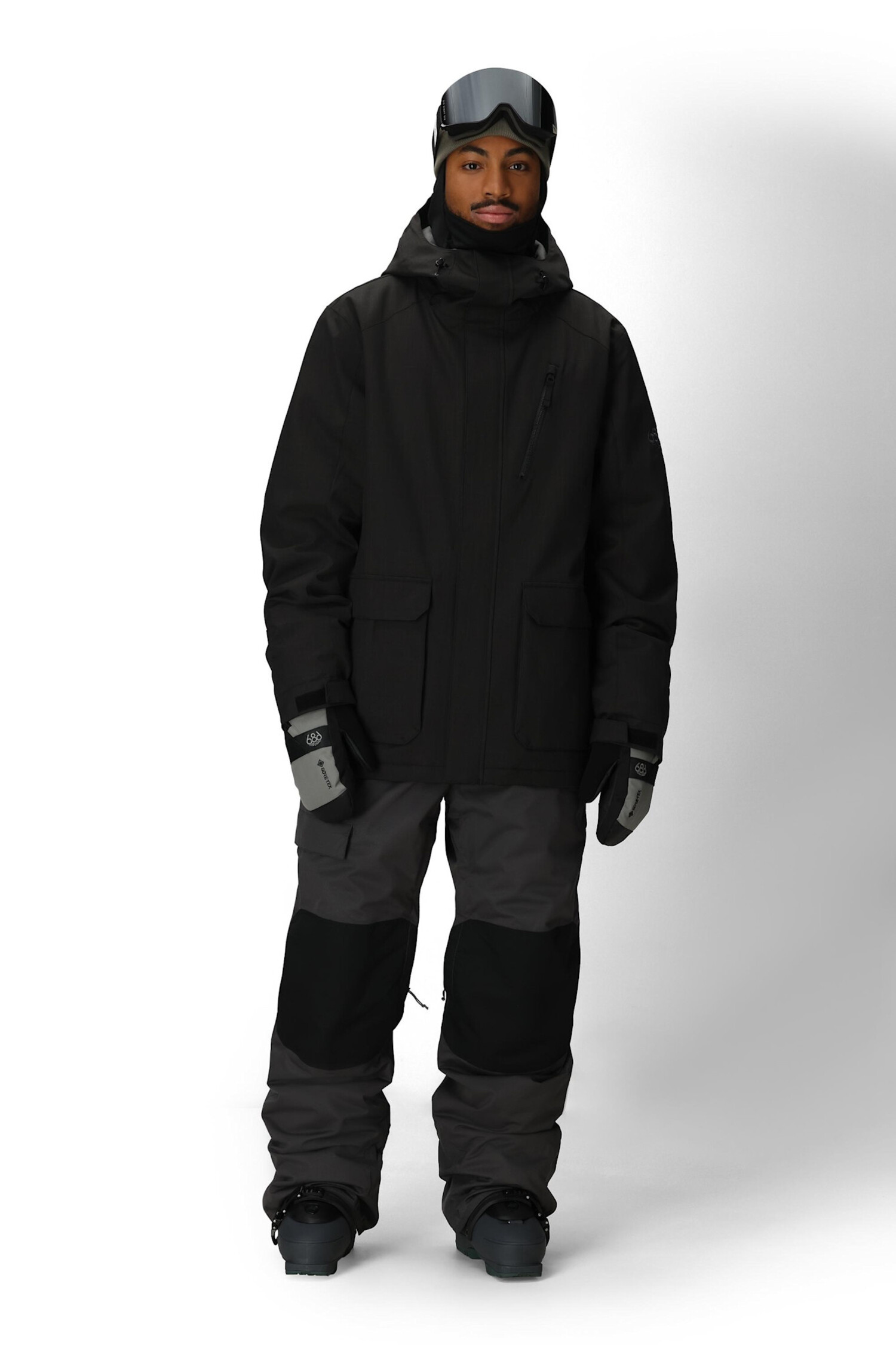 686 Nightline Insulated Jacket 2026 (Mens) | Black Herringbone