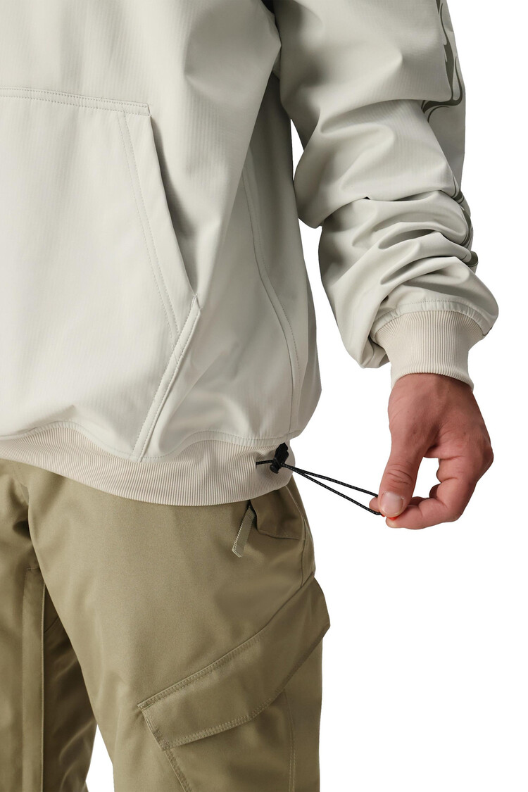 686 686 Waterproof Team Hoody 2026 (Mens) | Limestone