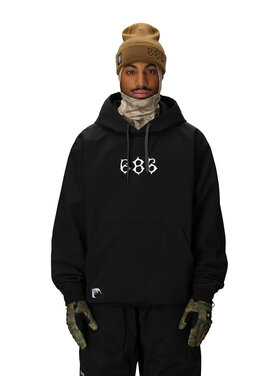 686 686 Waterproof Team Hoody 2026 (Mens) | Black Print