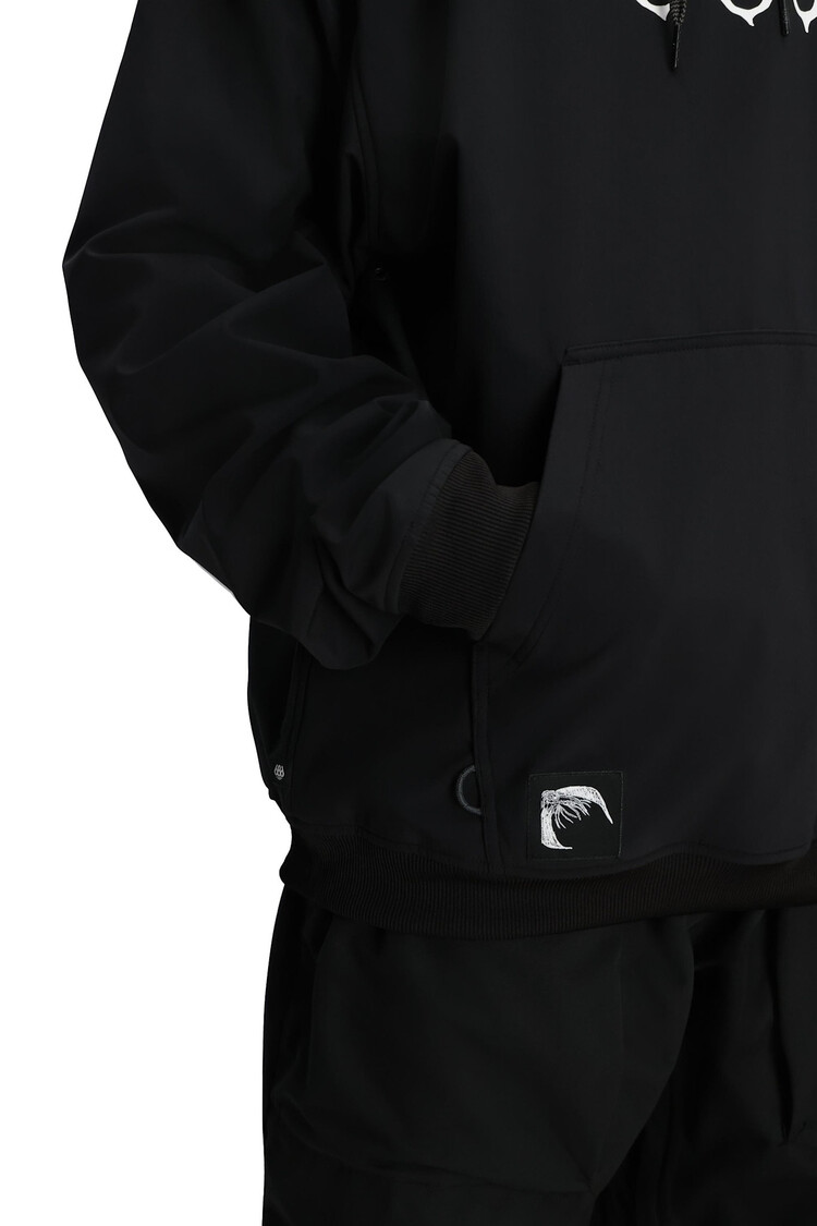 686 686 Waterproof Team Hoody 2026 (Mens) | Black Print