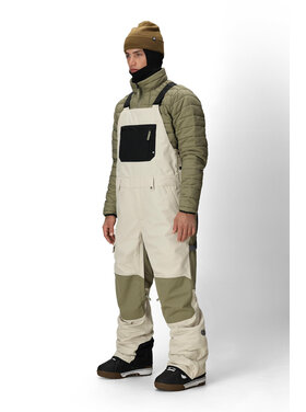 686 686 Hot Lap Insulated Bib 2026 (Mens) | Limestone Clrblk