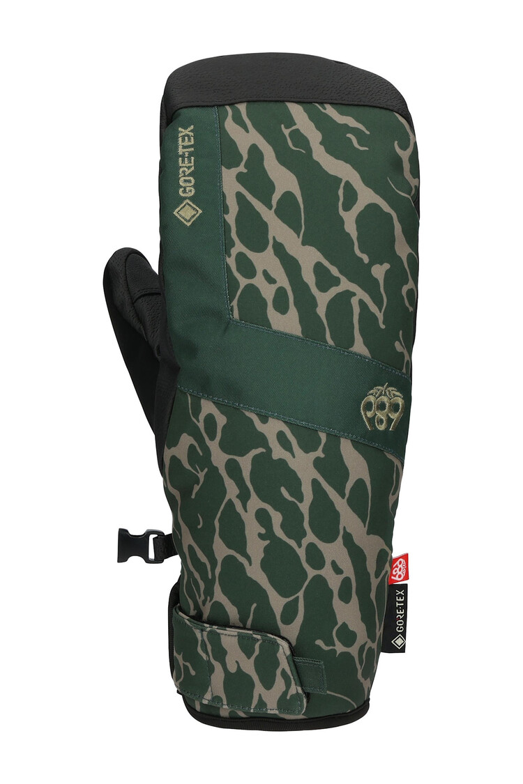 686 686 Gore-Tex Linear Under Cuff Mitt 2026 (Mens) | Moss Green Fracture