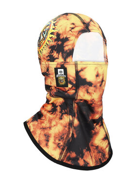 686 686 Alpha Hinged Balaclava 2026 (Unisex) | Sublime Orange Tie Dye