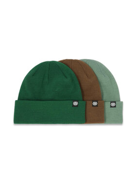686 686 Standard Roll Up Beanie-3Pk 2026 (Unisex) | Assorted 2