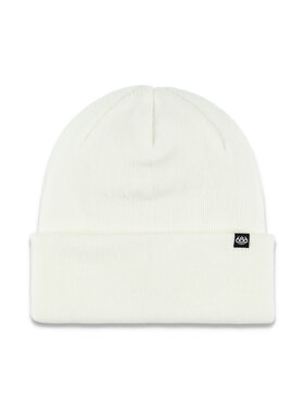 686 686 Standard Roll Up Beanie 2026 (Unisex) | White