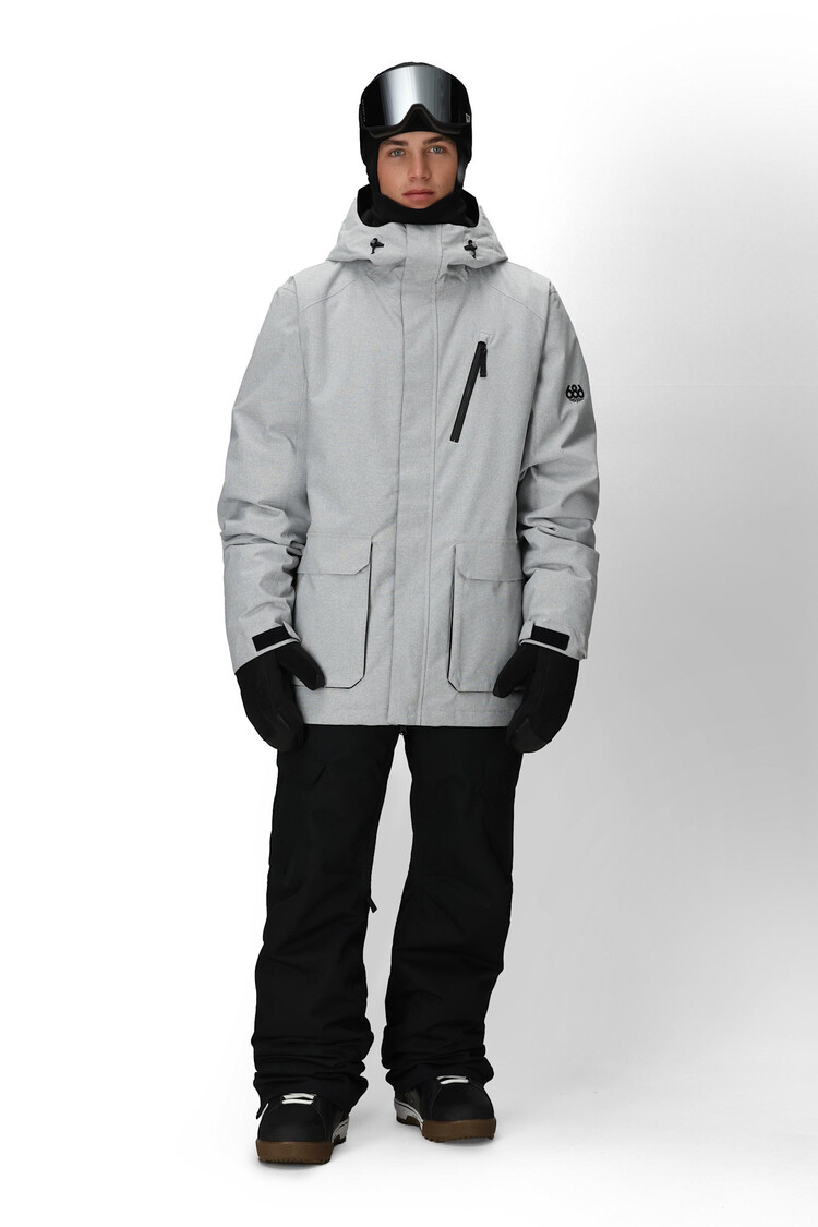 686 686 Nightline Insulated Jacket 2026 (Mens) | Limestone Dobby