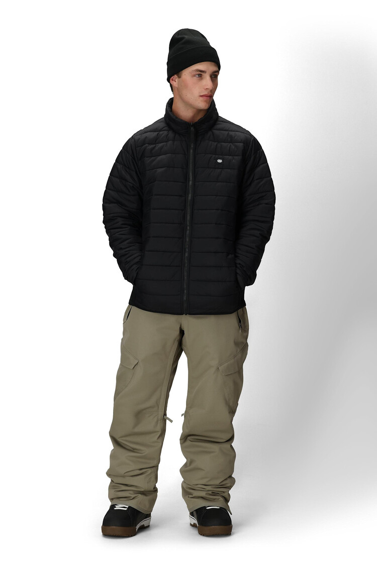 686 686 Thermal Puff Insulated Jacket 2027 (Mens) | Black