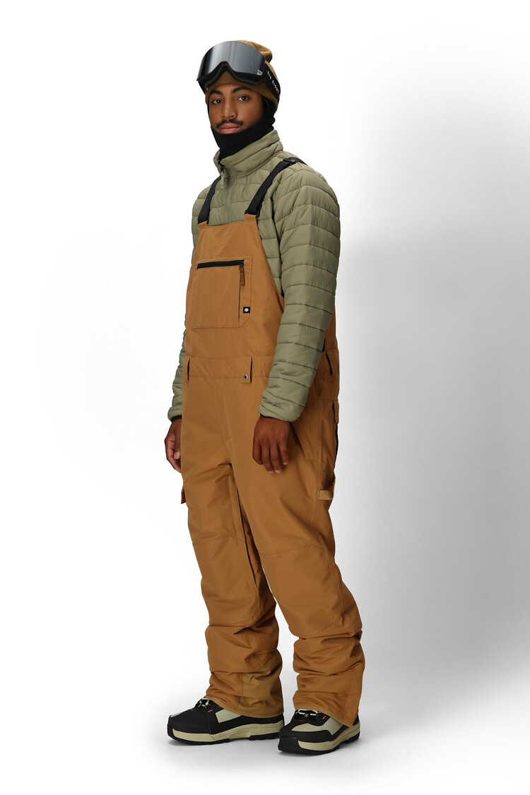 686 686 Hot Lap Insulated Bib 2026 (Mens) | Caramel Ripstop