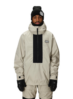 686 686 Ghost 2.5L Anorak 2026 (Mens) | Limestone Ripstop