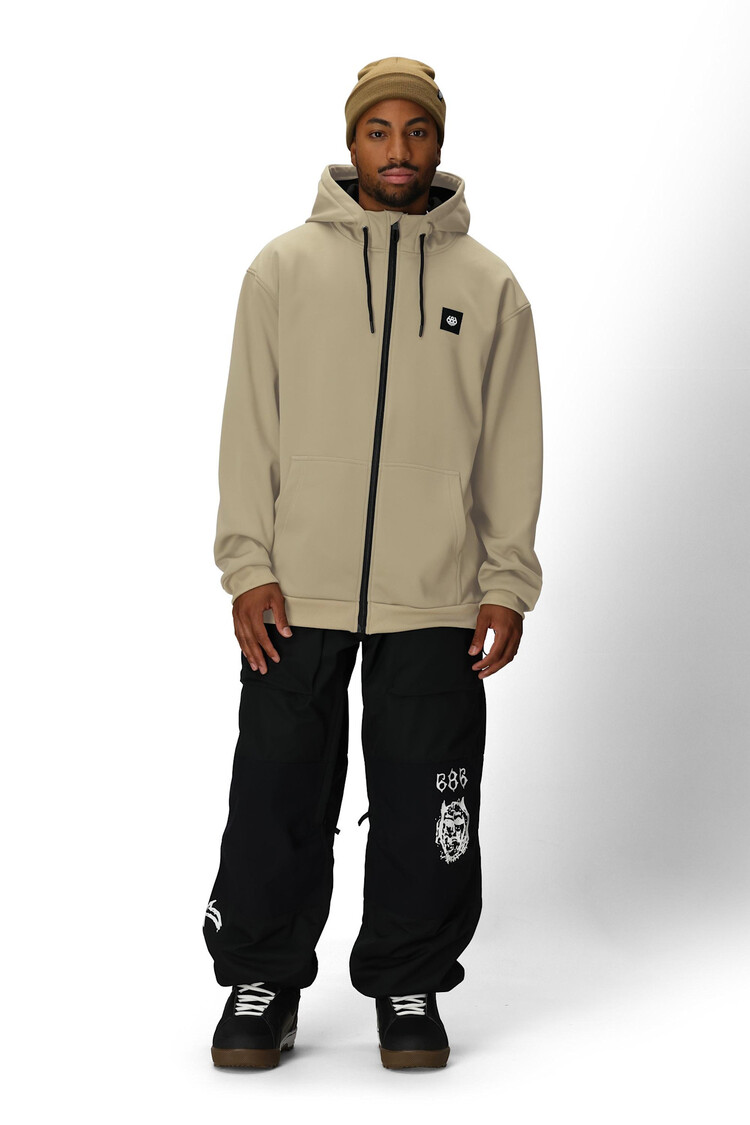 686 686 Bonded Fleece Zip Hoody 2026 (Mens) | Sage