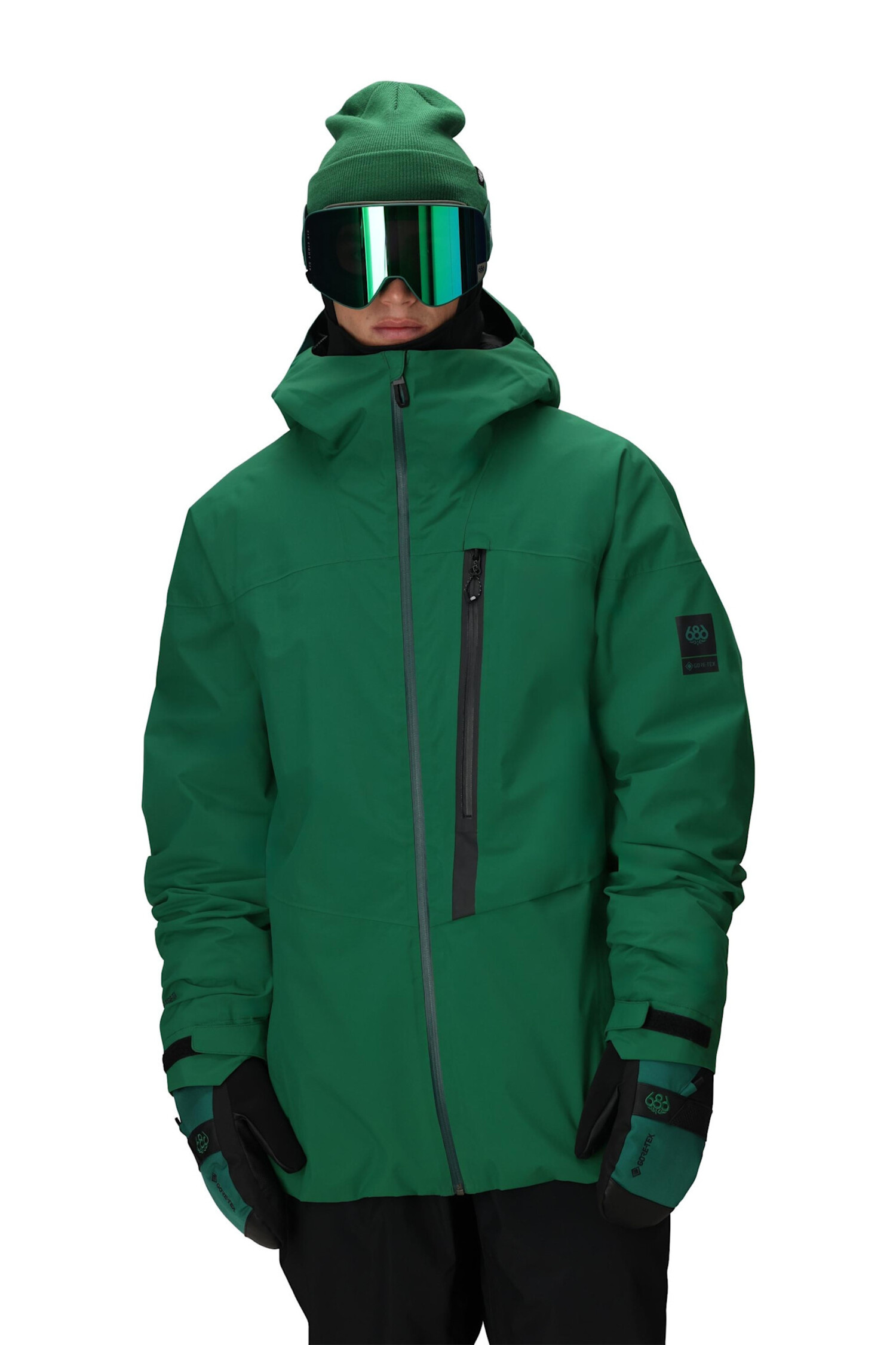 686 Gore-Tex Gt Thermagraph Jacket (Mens) | Emerald Green - The