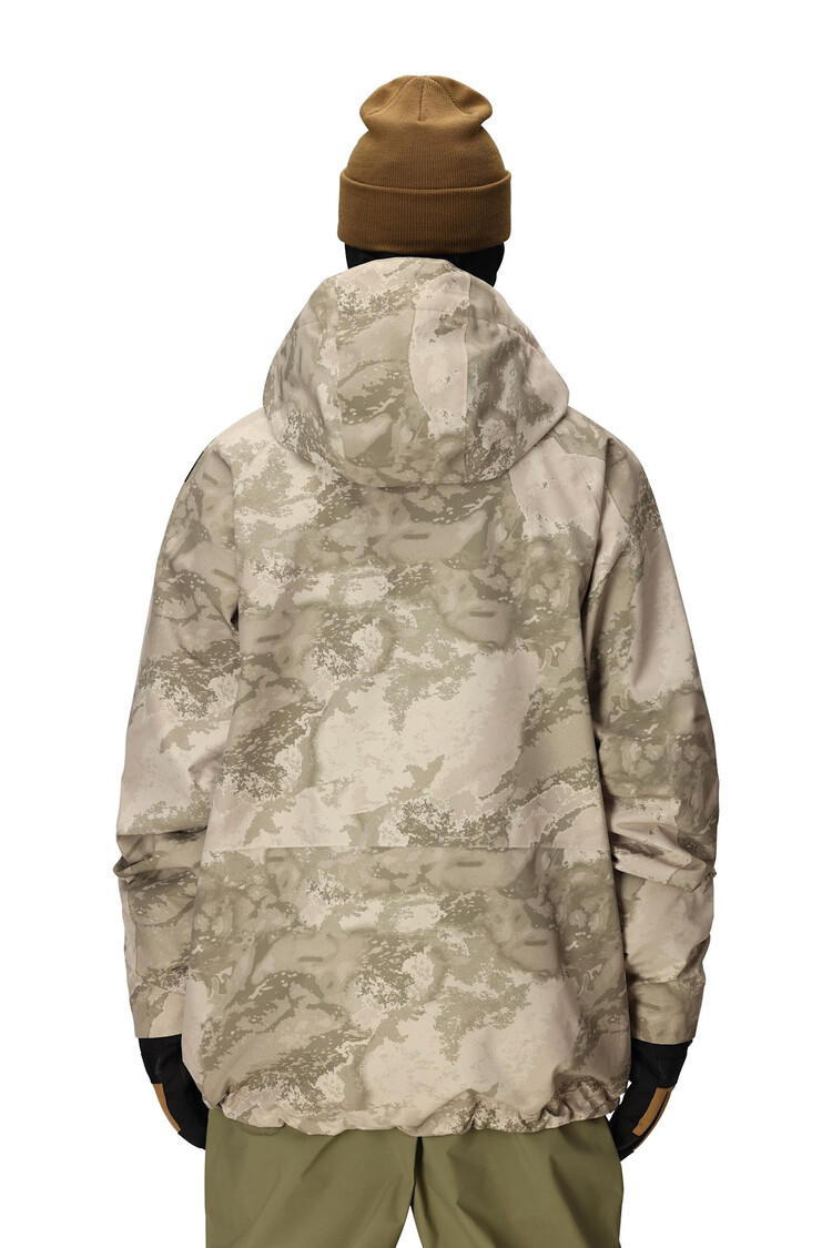 686 686 Gore-Tex Core Shell Jacket (Mens) | Limestone Hemisphere Print