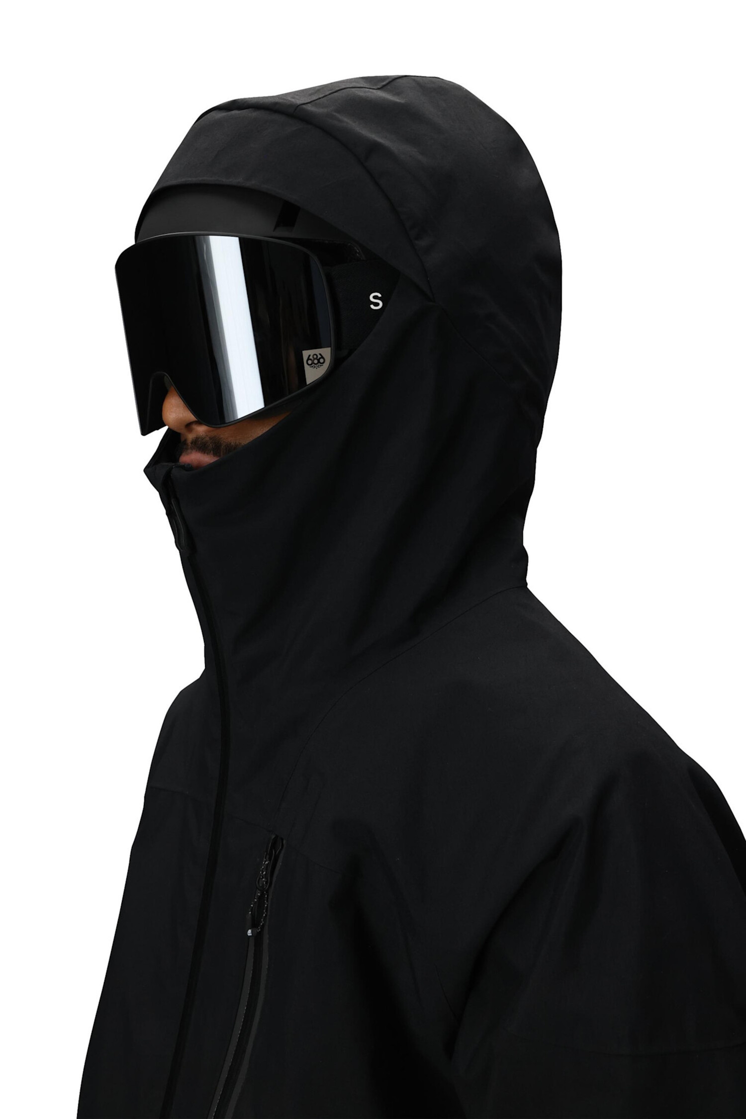 686 Gore-Tex Gt Thermagraph Jacket (Mens) | Black - The Drop Rideshop