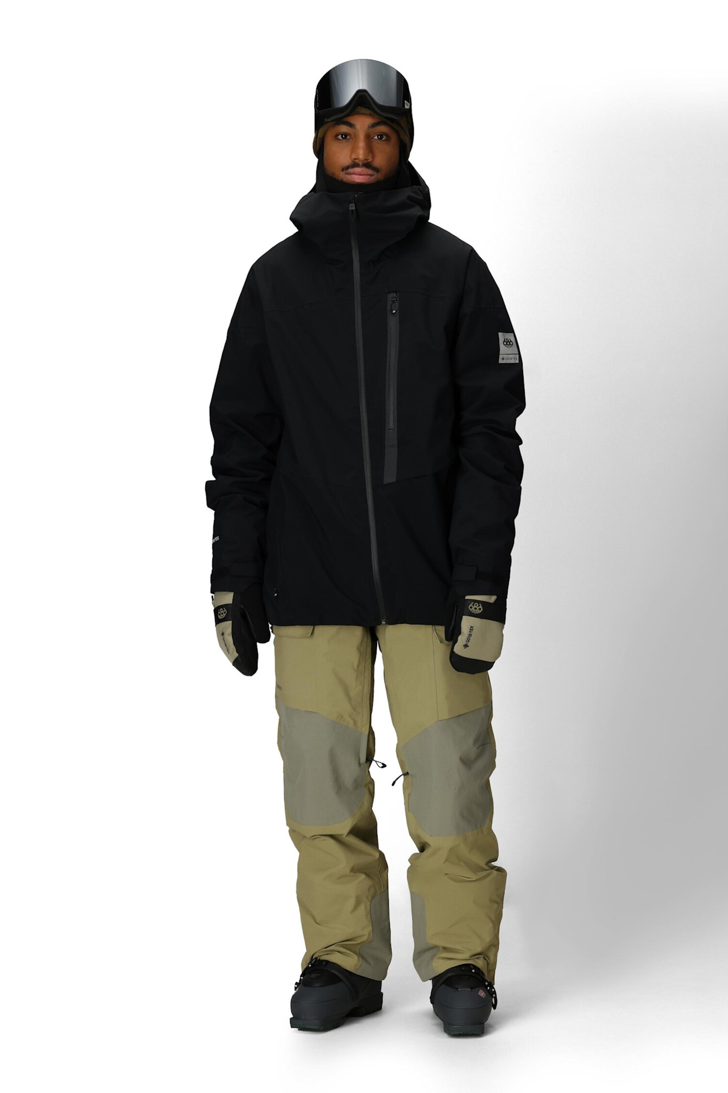 686 Gore-Tex Gt Thermagraph Jacket (Mens) | Black - The Drop Rideshop