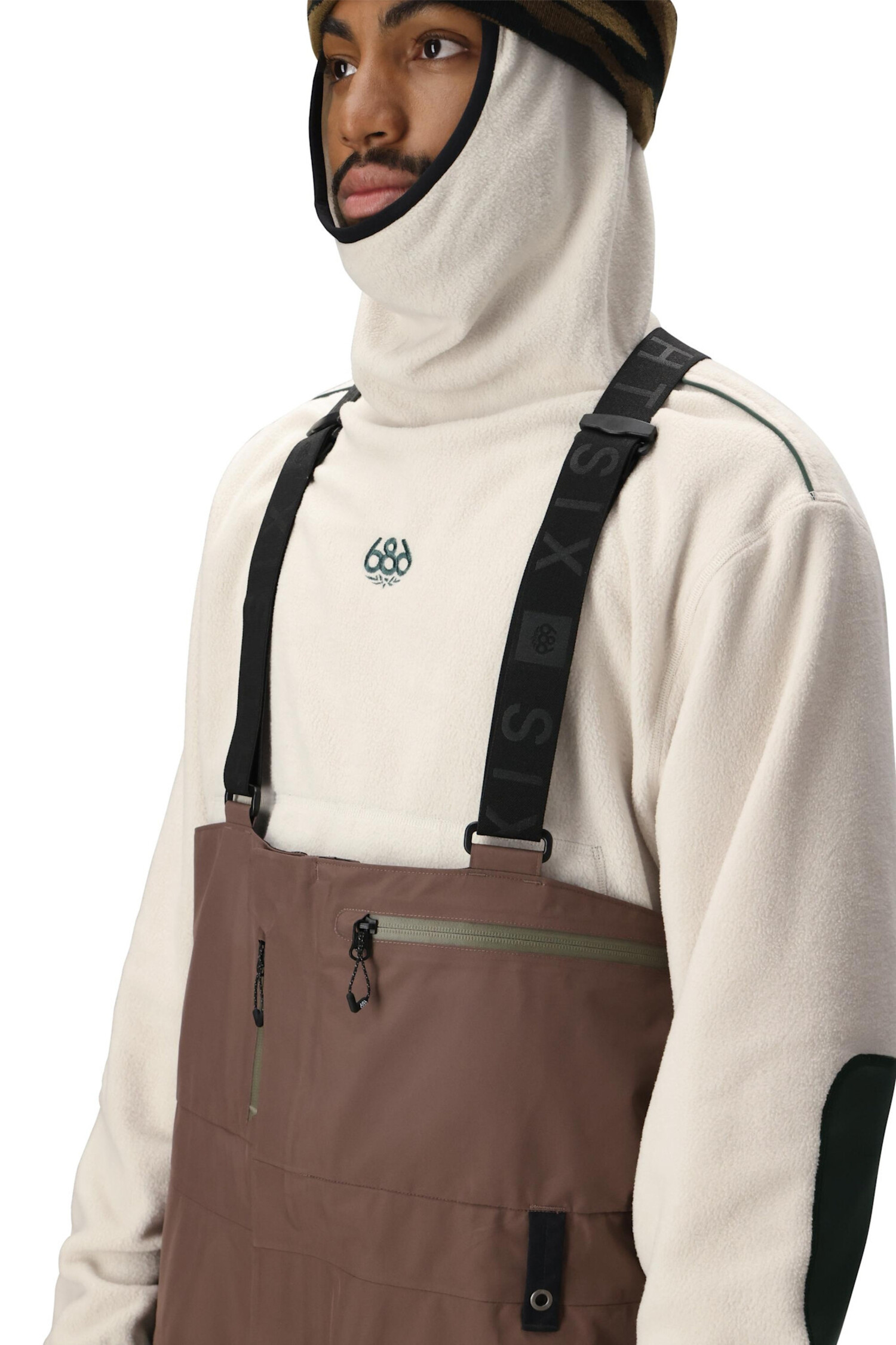 686 Gore-Tex 3L Atv Bib (Mens) | Peppercorn - The Drop Rideshop