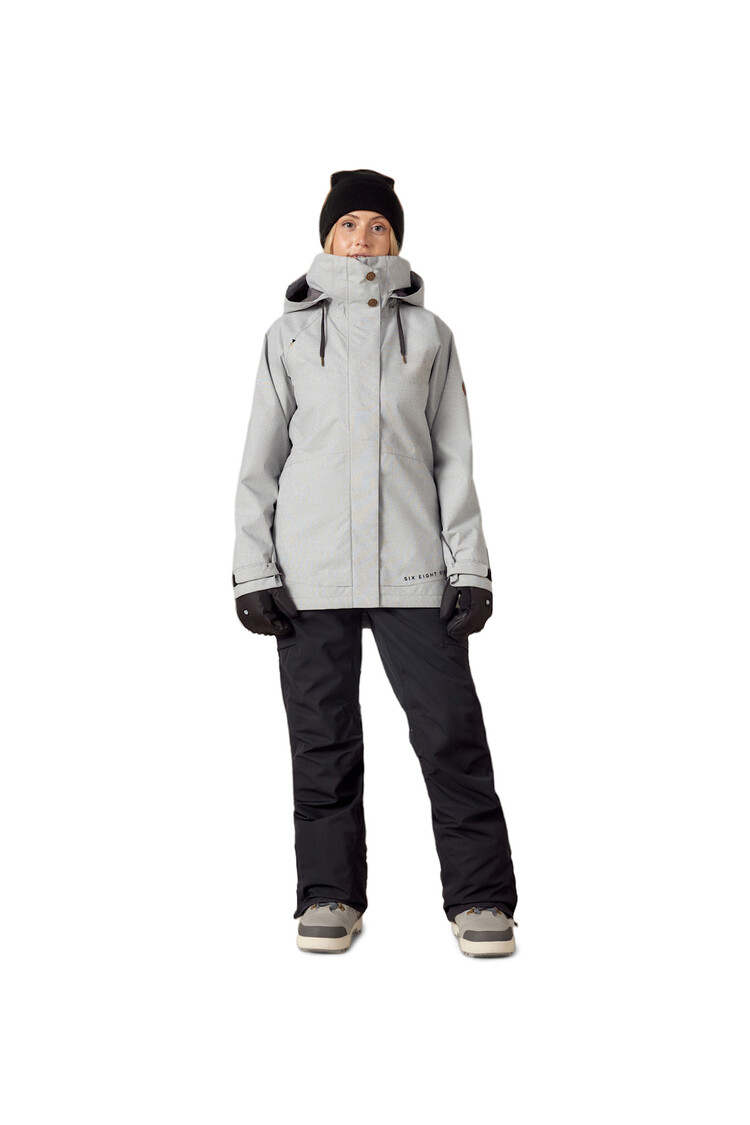 686 686 Smarty 3-In-1 Spellbound Jacket 2026 (Womens) | Limestone Dobby