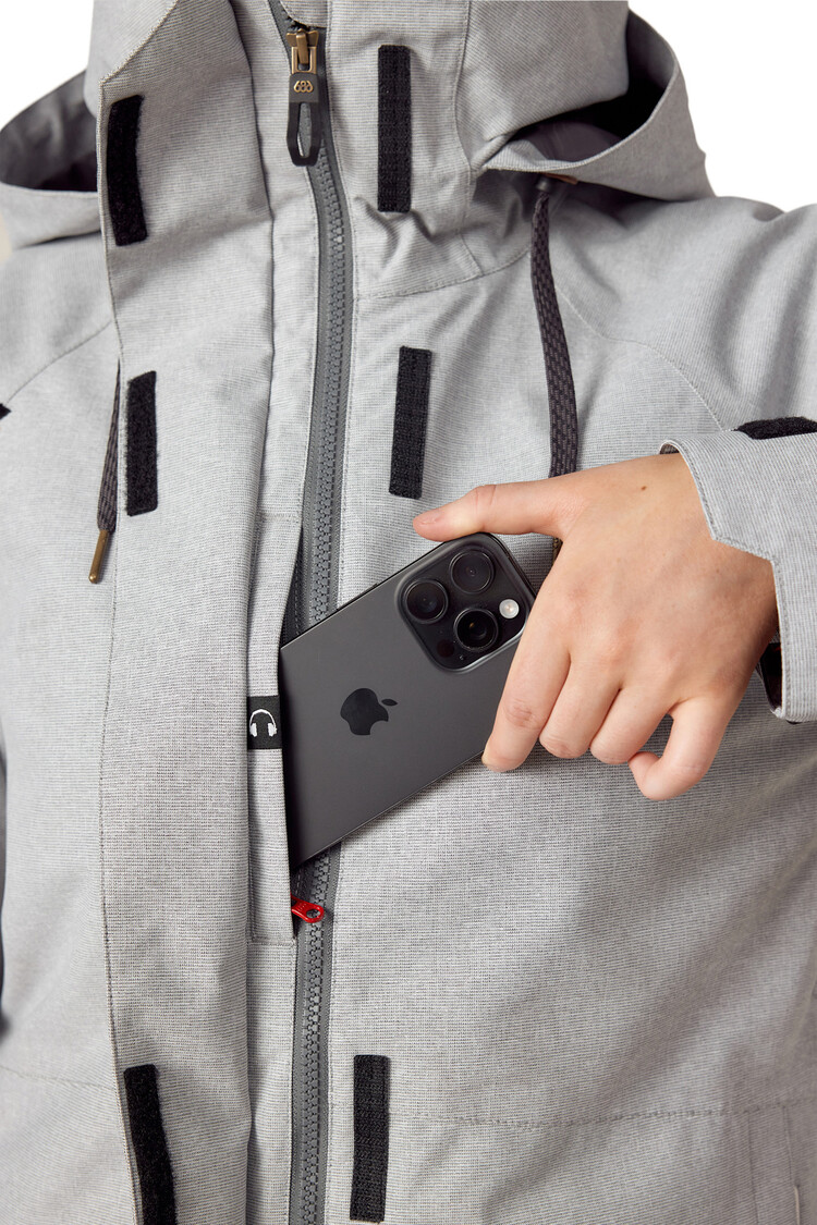 686 686 Smarty 3-In-1 Spellbound Jacket 2026 (Womens) | Limestone Dobby