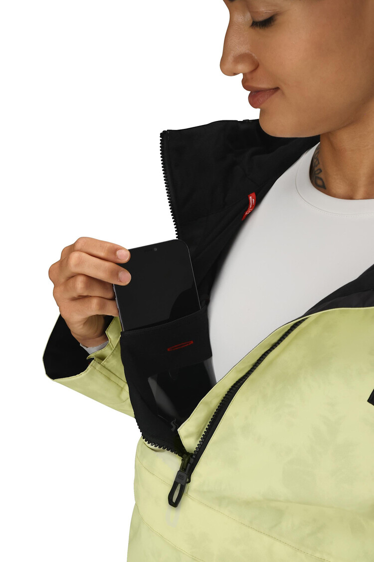 686 686 Sublime Shell Anorak 2026 (Womens) | Sublime Yellow Tie Dye