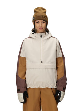 686 686 Outline Shell Anorak 2026 (Womens) | Limestone Clrblk