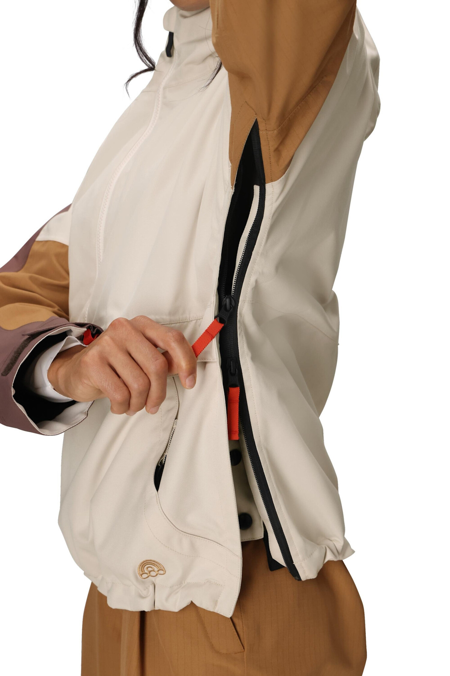 686 Outline Shell Anorak 2026 (Womens) | Limestone Clrblk - The