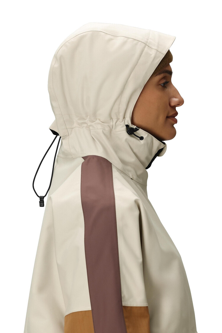 686 686 Outline Shell Anorak 2026 (Womens) | Limestone Clrblk