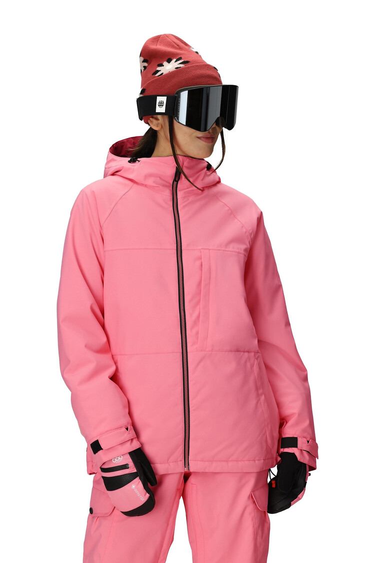 686 686 Athena Insulated Jacket 2026 (Womens) | Geranium Pink