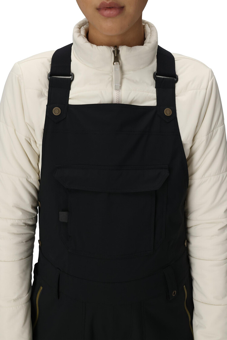 686 686 Black Magic Insulated Bib 2027 (Womens) | Black