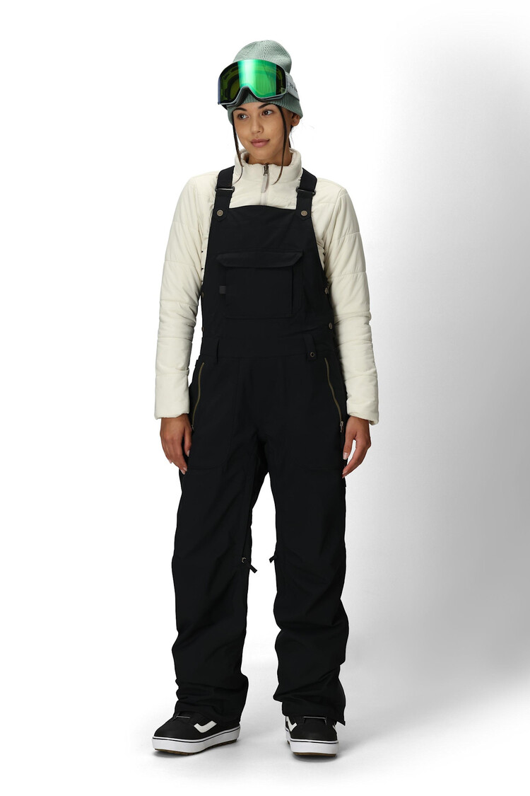 686 686 Black Magic Insulated Bib 2027 (Womens) | Black