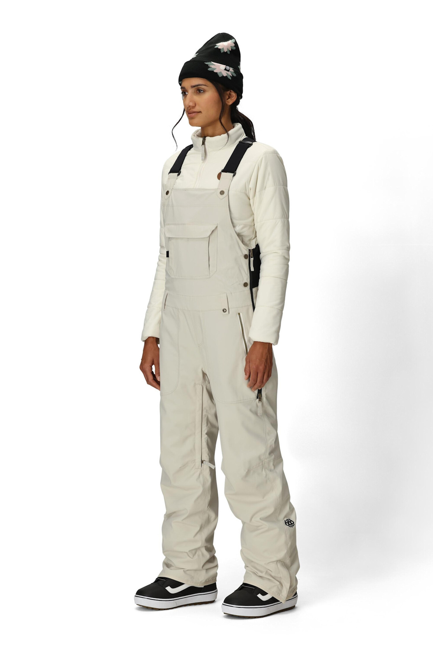 686 Black Magic Insulated Bib 2026 (Womens) | Limestone - The Drop
