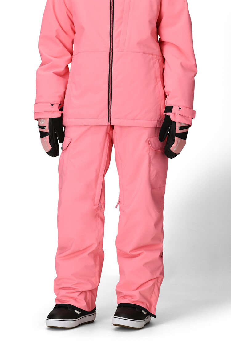 686 686 Aura Insulated Cargo Pant 2026 (Womens) | Geranium Pink