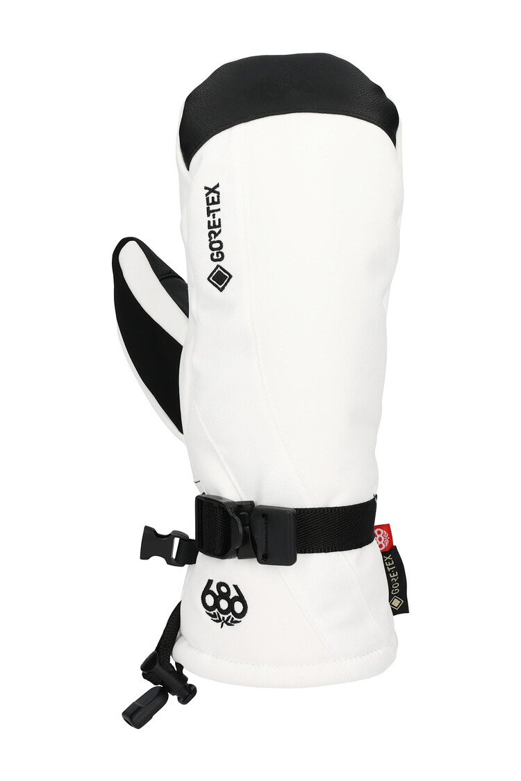 686 686 Gore-Tex Linear Mitt 2026 (Womens) | White