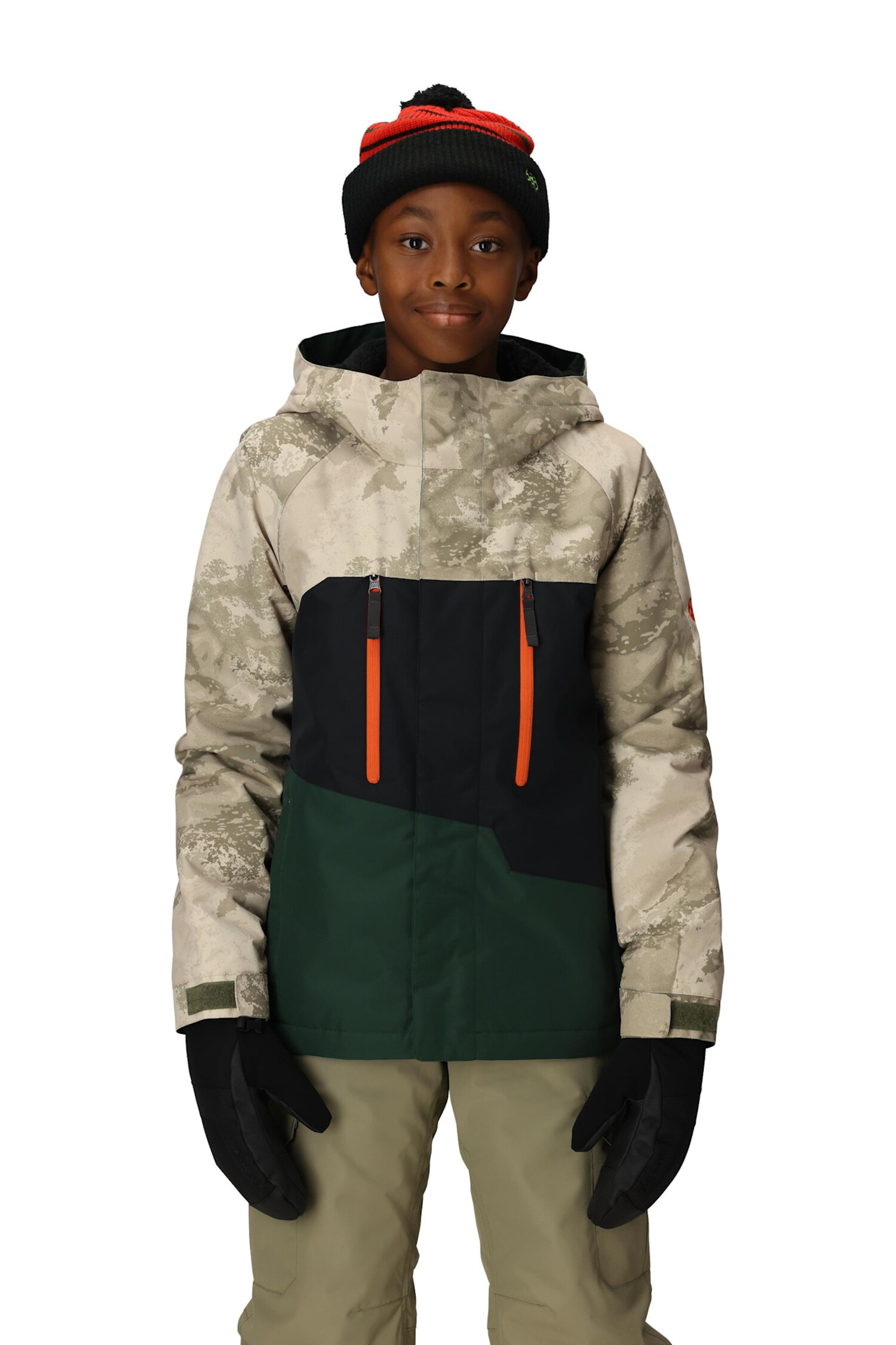 686 Geo Insulated Jacket 2026 (Youth) | Limestone Hemisphere
